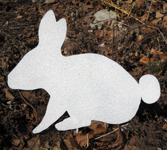 Decorative Rustic Bunny Decoration
