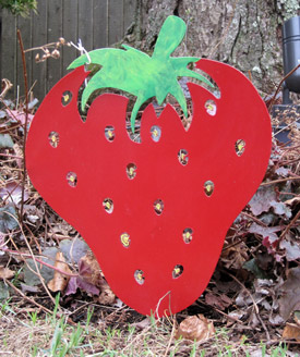 Strawberry Garden Stake