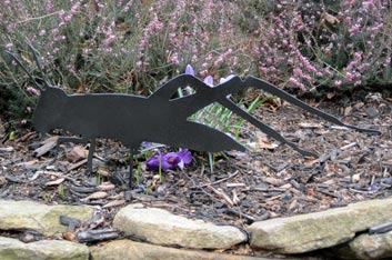 Cricket Garden Stake