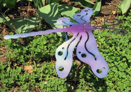 Dragonfly Garden Stake