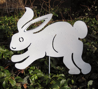 Easter Bunny Garden Stake