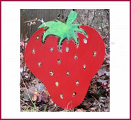 Strawberry Garden Stake